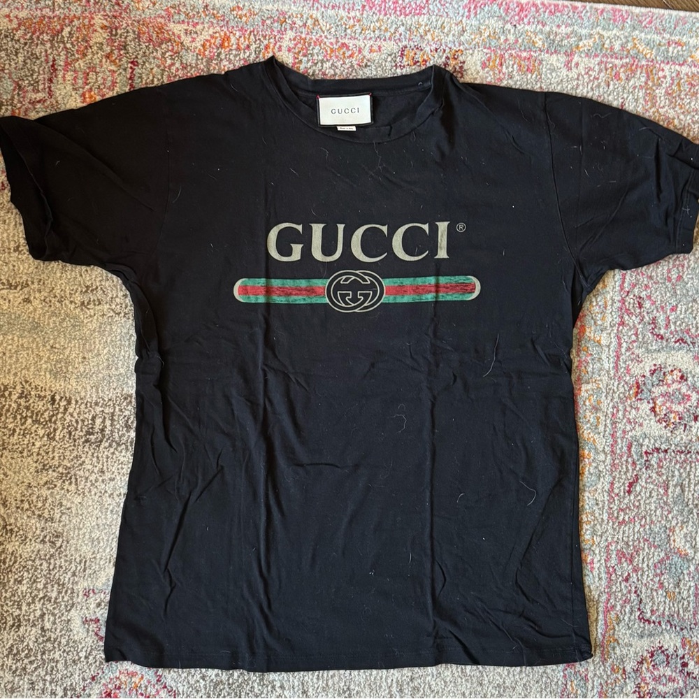 Gucci Black Logo T-Shirt
